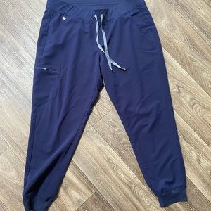 FIGS Zamora Jogger Scrub Pants Navy XL
